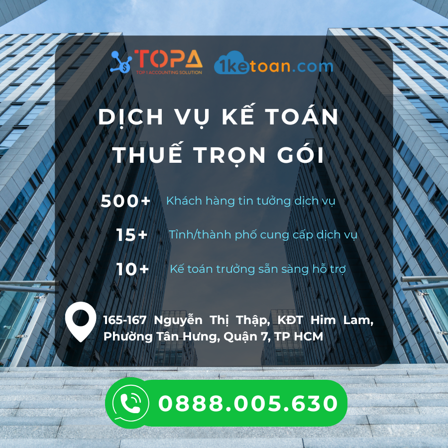 Dịch vụ kế toán thuế trọn gói, kê khai thuế và báo cáo tài chính